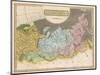 Map of the Russian Empire-J. Wallis-Mounted Art Print