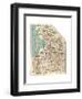 Map of the Salt Lake City-Encyclopaedia Britannica-Framed Premium Giclee Print