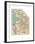 Map of the Salt Lake City-Encyclopaedia Britannica-Framed Giclee Print