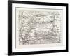 Map of the Seat of War, Egypt, 1882-null-Framed Giclee Print