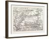 Map of the Seat of War, Egypt, 1882-null-Framed Giclee Print