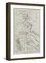 Map of the Seat of War in Virginia-John Dower-Framed Giclee Print