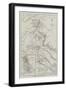 Map of the Seat of War in Virginia-John Dower-Framed Giclee Print