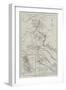 Map of the Seat of War in Virginia-John Dower-Framed Giclee Print