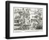 Map of the Siege of Malta in 1565-null-Framed Giclee Print