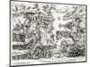 Map of the Siege of Malta in 1565-null-Mounted Giclee Print