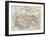 Map of the Siege of Paris, 1870-71, 1907-null-Framed Giclee Print