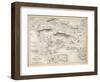 Map of the Siege of Toulon, Published by William Blackwood and Sons, Edinburgh and London, 1848-Alexander Keith Johnston-Framed Giclee Print