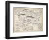 Map of the Siege of Toulon, Published by William Blackwood and Sons, Edinburgh and London, 1848-Alexander Keith Johnston-Framed Giclee Print