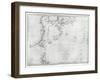 Map of the South China Sea, from the Itinerary of La Perouse, 1787-null-Framed Giclee Print