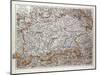 Map of the Southern Part of Bavaria, Germany, 1899-null-Mounted Giclee Print