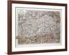 Map of the Southern Part of Bavaria, Germany, 1899-null-Framed Giclee Print