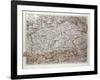 Map of the Southern Part of Bavaria, Germany, 1899-null-Framed Giclee Print