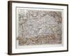 Map of the Southern Part of Bavaria, Germany, 1899-null-Framed Giclee Print