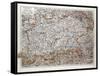 Map of the Southern Part of Bavaria, Germany, 1899-null-Framed Stretched Canvas