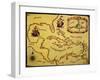 Map of the Spanish Main-null-Framed Giclee Print