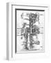 Map of the St. James's and Bond Street Areas of London-null-Framed Photographic Print