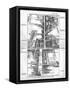 Map of the St. James's and Bond Street Areas of London-null-Framed Stretched Canvas