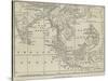 Map of the Strait of Malacca-John Dower-Stretched Canvas