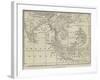 Map of the Strait of Malacca-John Dower-Framed Giclee Print