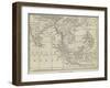 Map of the Strait of Malacca-John Dower-Framed Giclee Print