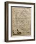 Map of the Territory of Crema, Italy-null-Framed Giclee Print