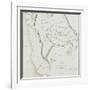 Map of the Territory West of the Rocky Mountains, 1837-B.S. Bonneville-Framed Giclee Print