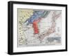 Map of the Theatre of the Russo-Japanese War, 1904-A Meunier-Framed Giclee Print