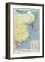 Map of the Theatre of the War in China, 1900-null-Framed Giclee Print