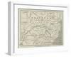 Map of the Transvaal and Adjacent Provinces-null-Framed Giclee Print