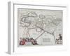 Map of the Travels of Alexander the Great-Willem And Joan Blaeu-Framed Giclee Print