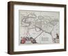 Map of the Travels of Alexander the Great-Willem And Joan Blaeu-Framed Giclee Print