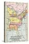 Map of the United States at the Close of the American Revolution, c.1783-null-Stretched Canvas