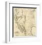 Map of the United States, c.1850-null-Framed Art Print