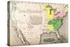 Map of the United States in 1803-null-Stretched Canvas