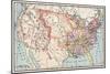 Map of the United States in 1830-null-Mounted Giclee Print