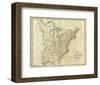 Map of the United States of America, c.1796-John Reid-Framed Art Print