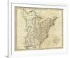 Map of the United States of America, c.1796-John Reid-Framed Art Print