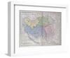 Map of the Vendee Depicting the Area of the Vendean Revolt-F. Colliu-Framed Giclee Print