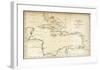 Map of the West Indies, c.1794-Jedidiah Morse-Framed Art Print