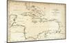 Map of the West Indies, c.1794-Jedidiah Morse-Mounted Art Print