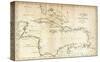 Map of the West Indies, c.1794-Jedidiah Morse-Stretched Canvas