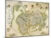 Map of the World 1511-null-Mounted Giclee Print