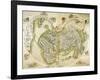 Map of the World 1511-null-Framed Giclee Print