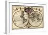 Map of the World, 1720-Library of Congress-Framed Photographic Print