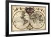 Map of the World, 1720-Library of Congress-Framed Photographic Print