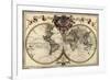 Map of the World, 1720-Library of Congress-Framed Photographic Print