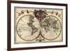 Map of the World, 1720-Library of Congress-Framed Photographic Print