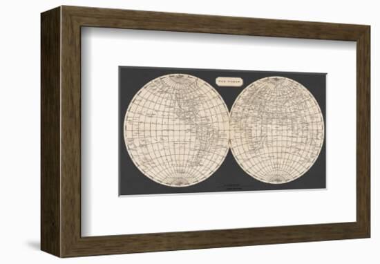 Map of the World, 1812-Aaron Arrowsmith-Framed Art Print