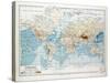 Map of the World 1899-null-Stretched Canvas